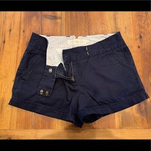 J Crew navy blue shorts